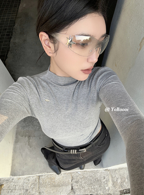 YoRoooi小众情侣星星太阳镜