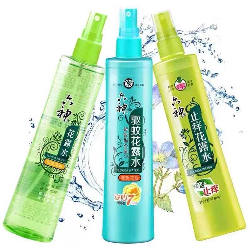 六神品牌花露水180ml*3瓶_其它