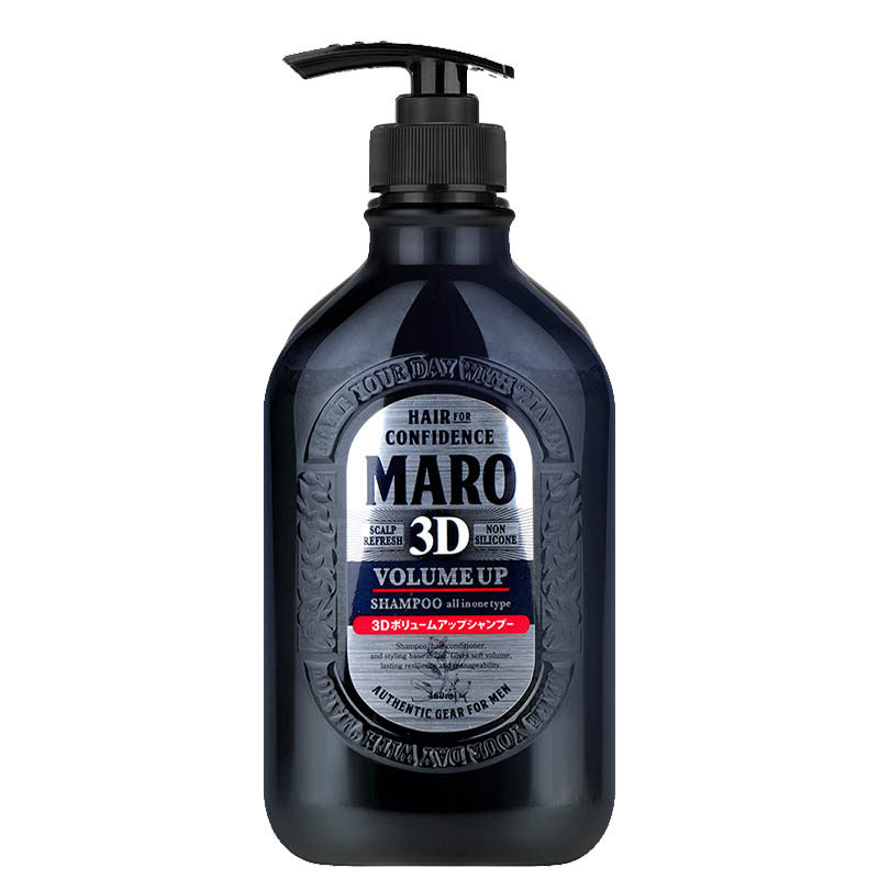 maro摩隆正品进口3d立体丰盈蓬松膏 maro洗发水