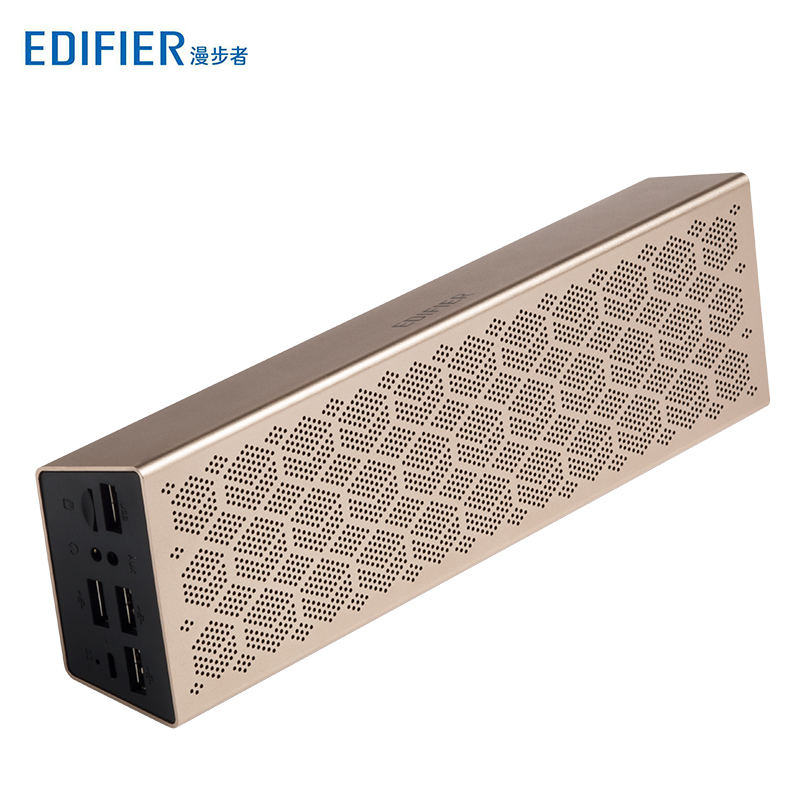 漫步者讯声专卖店漫步者 M380蓝牙多功能音响无线便携迷你5.0家用车载户外重低音炮长续航手机电脑通用音箱0