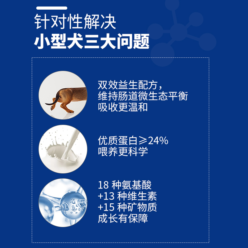 提莫狗粮20斤泰迪比熊博美小型犬法斗英斗幼犬成犬通用型奶糕10kg - 图3