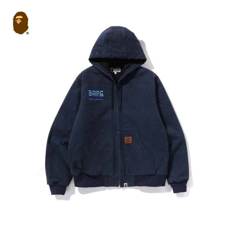 BAPE Spring summer jacket with hood, 25 years, increased thickness