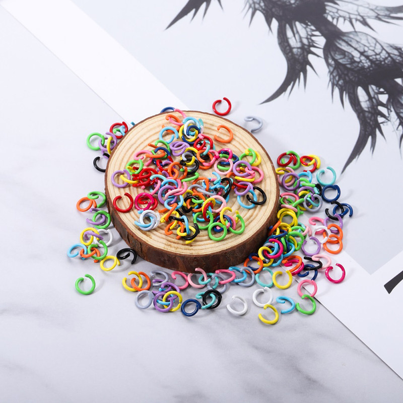 8mm钥匙扣diy配件材料马卡龙彩色烤漆开口圈连接环挂羊角钉龙虾扣,淘宝优惠券,粉丝福利购,淘宝优惠卷