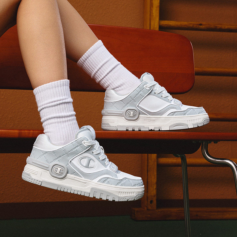 【李宇春同款】Champion冠军板鞋女秋冬学霸鞋SkateV1男休闲鞋子