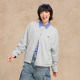 ແຊ້ມເສື້ອ sweatshirt ສີແຂງຂອງແມ່ຍິງ