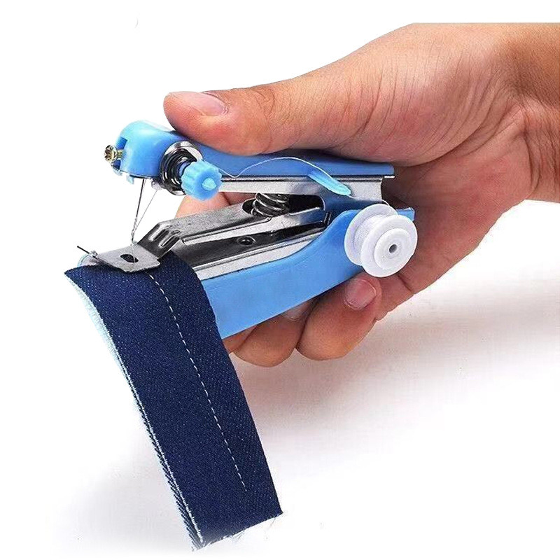 便携家庭用缝纫机家用小型手持手动缝衣服神器裁缝机电动缝衣机 - 图2