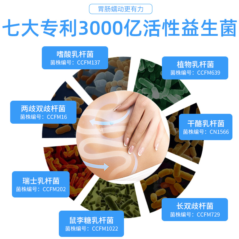 江大健康营养线上店江大益生菌冻干粉大人调理肠胃肠道不消化酶养胃儿童孕妇双歧杆菌1