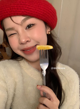 韩国基础百搭简约豆豆耳环耳圈