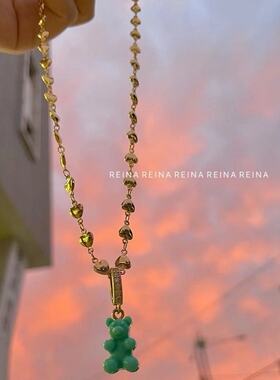 权志龙同款同款软糖爱心吊坠