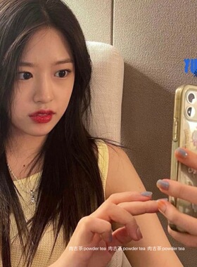 韩国helder老板娘同款小熊吊坠