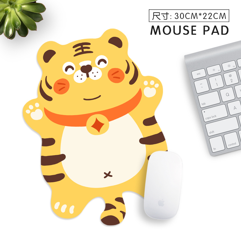 虎年个性原创鼠标垫超大小号女生键盘防滑天然橡胶软办公电脑桌垫 - 图2