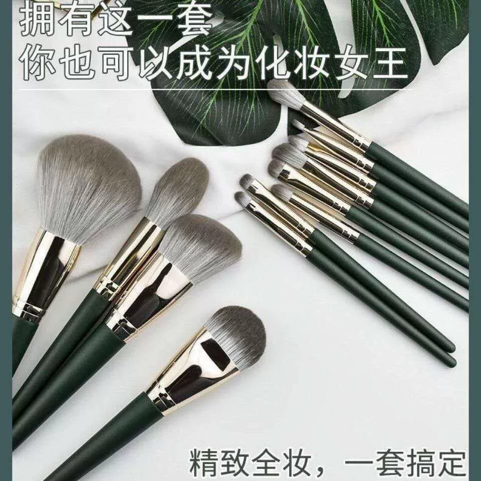 Brush soft-bristled, 14 pieces, for beginners, full set