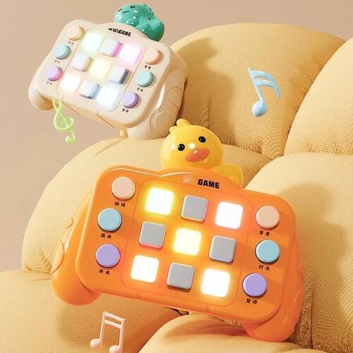 Montessori Busy Board Sensory Toys Cartoon with LED Light Sw - 图0