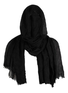 Halloween Cosplay Men's Medieval Pirate Retro Hood Scarf Bla