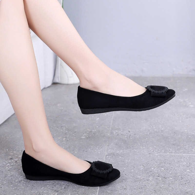 正品老北京布鞋女单鞋新款平底豆豆鞋牛筋底软底防滑上班鞋工作鞋,淘宝优惠券,粉丝福利购,淘宝优惠卷