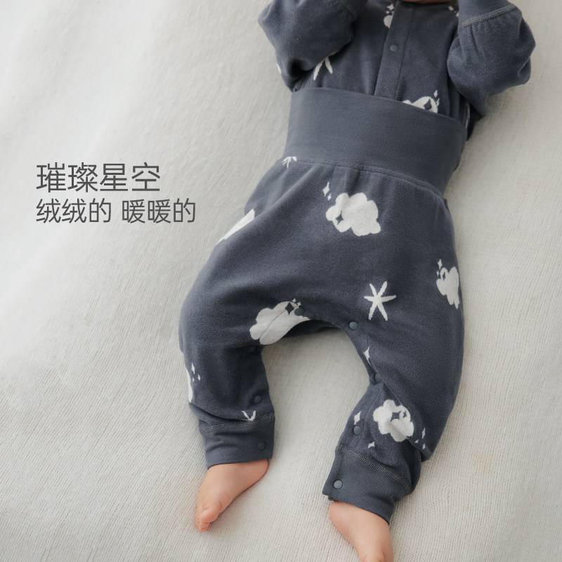 【糯米绒】汤尼倍儿婴儿裤子秋冬季保暖秋裤宝宝外穿高腰护肚长裤,淘宝优惠券,粉丝福利购,淘宝优惠卷