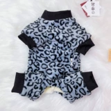 Двусторонняя одежда для домашних животных Двойное бархатное сгущенное хлопковое мешок Зимой