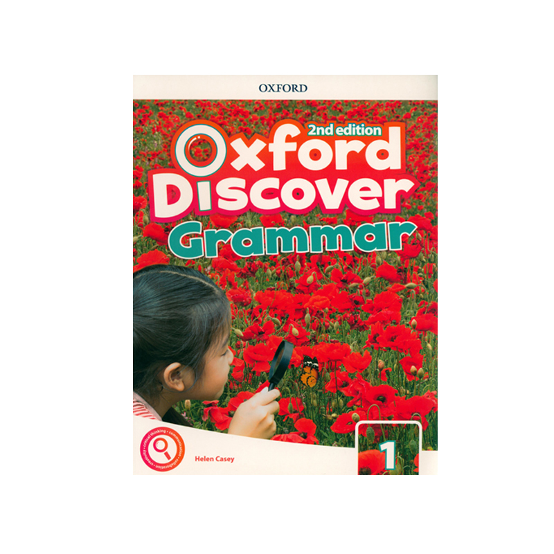 原版进口 牛津Oxford Discover Grammar1级别语法书 寒暑假短期语法课程 牛津少儿英语探索发现系列 赠牛津电子绘本 - 图0