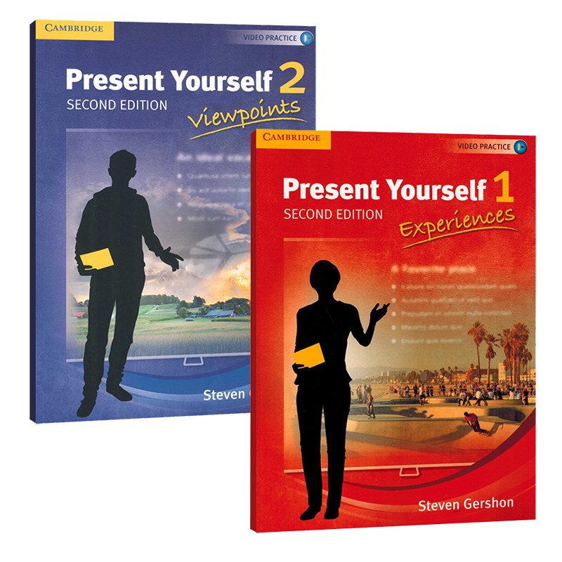 原版进口剑桥少儿英语 Present Yourself第二版1 2 学生书口语演讲+写作训练英语演讲口语专项练习剑桥考级英语口语教材