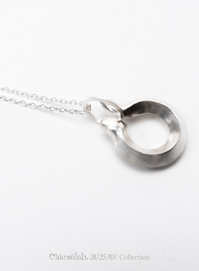 奇虚乐Chicxūlab 梦行云Nefelibata 素银吊坠项链