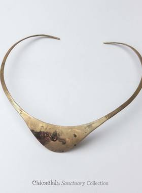 奇虚乐Chicxūlab 黄铜倒梨项圈