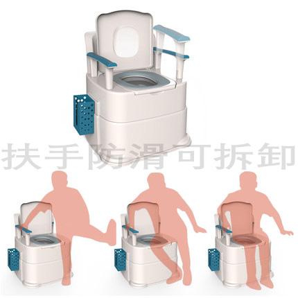 可移动老人马桶室内老年人坐便椅 瑟之绢孕妇马桶/座便器