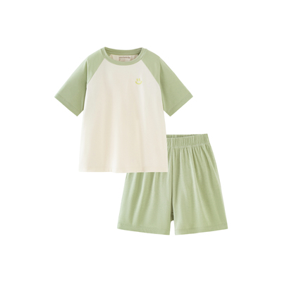 【mini亲子·植物芯天丝】迷你巴拉巴拉男女童睡衣家居服套装