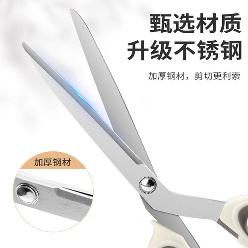 韩式烤肉剪刀家用厨房剪不锈钢烧烤专用剪夹子套装牛排蔬菜食物剪 - 图2