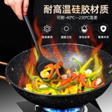 Длинная силиконовая ручка, лопата, ложка для домашнего использования, комплект, кухонная утварь