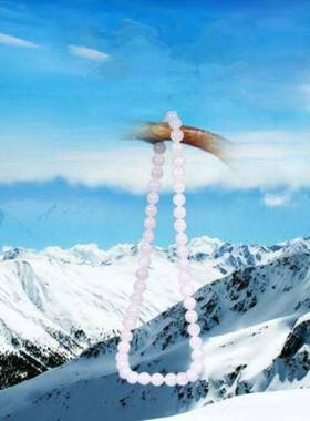 白色女士奢华气质项链手职