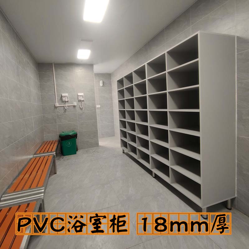 pvc公共淋浴房防水隔断板卫生间浴室澡堂可泡水挡板厕所隔墙门板 - 图2