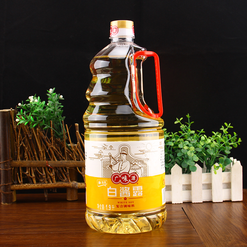 广味源白酱露1.9L*6瓶无色味极鲜西餐复合调味汁炒菜白酱油商用 - 图1