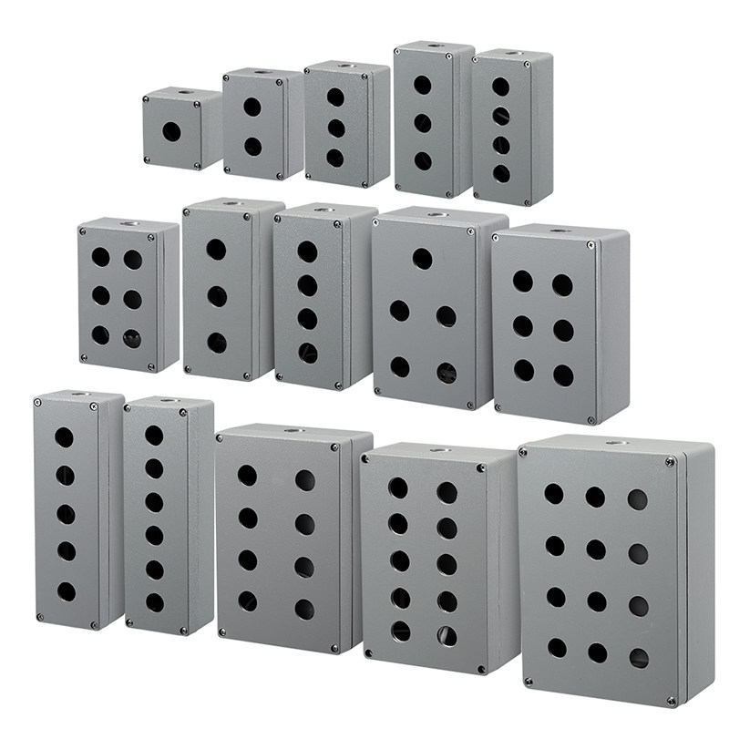 金属按钮盒铸铝防水控制盒开关自复位急停操作盒123456位22MM空盒,淘宝优惠券,粉丝福利购,淘宝优惠卷