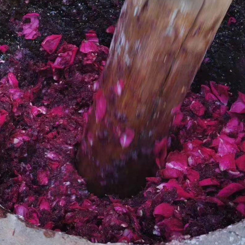 林蝶200g大块头云南玫瑰洗脸花瓣皂 林蝶香皂