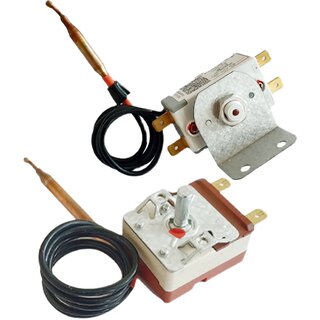 Electric water heater temperature limiter thermostat switch universal 97-110 overheating and overload protection reset pure copper probe