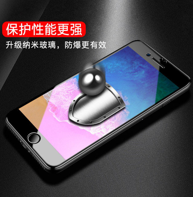 Suitable for iPhone 6 tempered film 6plus just 6q iph6 pingguo iphones6spuls mobile phone splus5.5 inch p6 full screen pingg6plas apple a1524A1699 mo s6 module i6ps