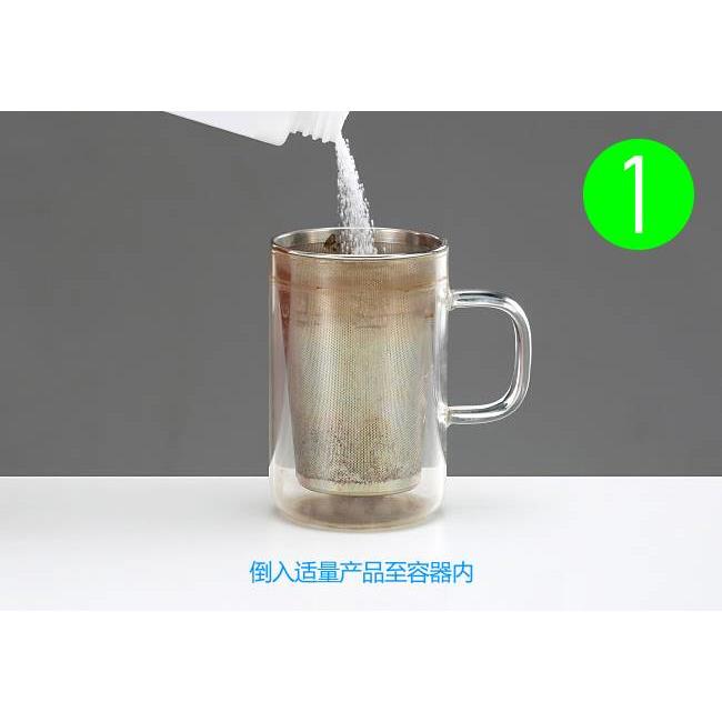 皓姆茶垢清洁剂茶锈茶渍茶具茶器洁茶壶欧杯茶盘玻璃清洗除茶垢粉-图2