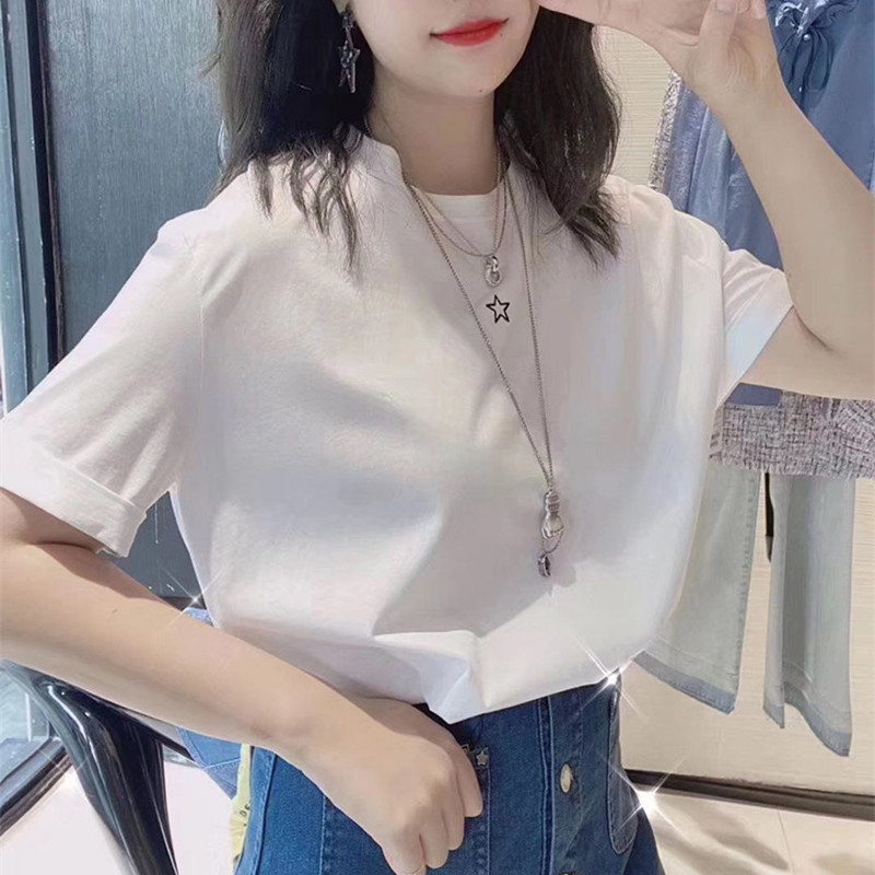 阿玛施旗舰店官网2020冬季新款t恤 蝶目T恤