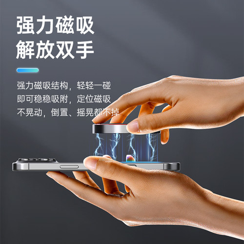 联想磁吸移动固态硬盘1t手机电脑两用外接支架iphone17外录存照片 - 图2