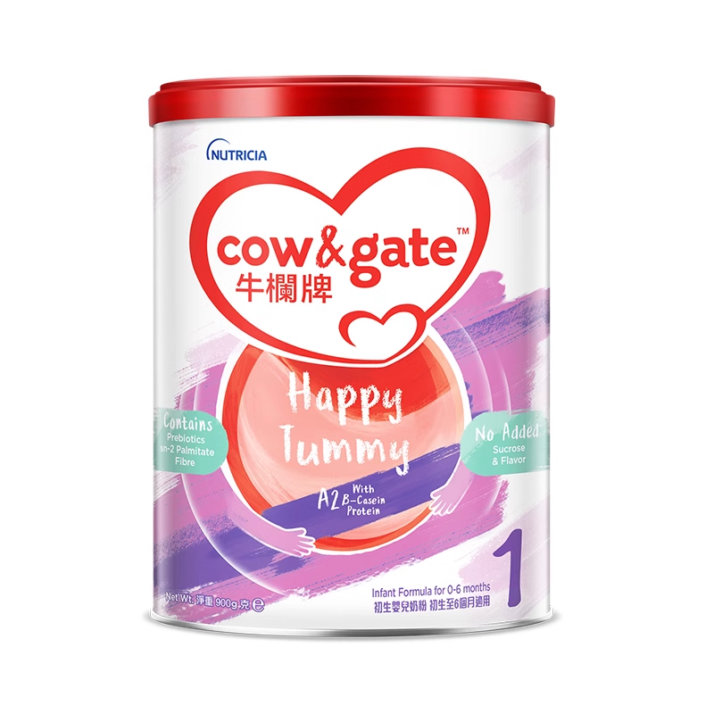 【自营】Cow& Gate牛栏牌A2Β-酪蛋白奶粉1段 0-6个月900克-图3