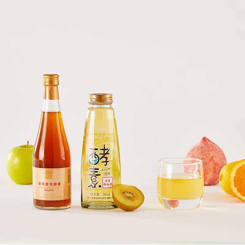 千草素水蜜桃酵素饮品酵素原浆复合 千草素食品酵素