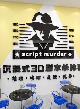 未美剧本杀密室游戏亚克力桌游