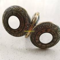 Pregnant with mechanical table Bronwy table pure bifacial open old machine horse digital flip flops