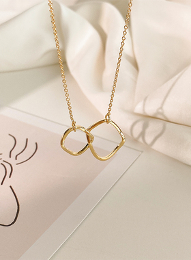 项链冷淡风不规则韩国个性简约