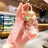 Милая бутылочка для кормления для ключей, мультяшный брелок, креативная подвеска, популярно в интернете