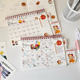 2026 New Japanese Cartoon Bread Thief Desk Calendar Cute Study Schedule Planner Check-in Calendar Desktop Ornament