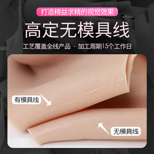 ROANYER媛野义乳假胸男用假奶硅胶COS女装假胸主播超大cd变装假乳 - 图3
