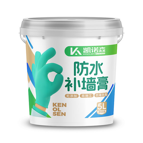 补墙膏墙面修补膏白色防水防潮防霉腻子粉内墙家用墙壁涂料坑修复 - 图3