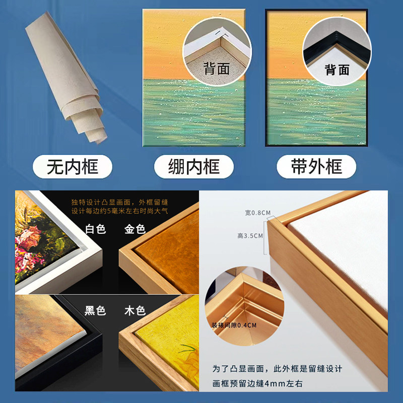 王者荣耀皮肤数字油画diy填充手工涂色填色画画高级感油彩装饰画