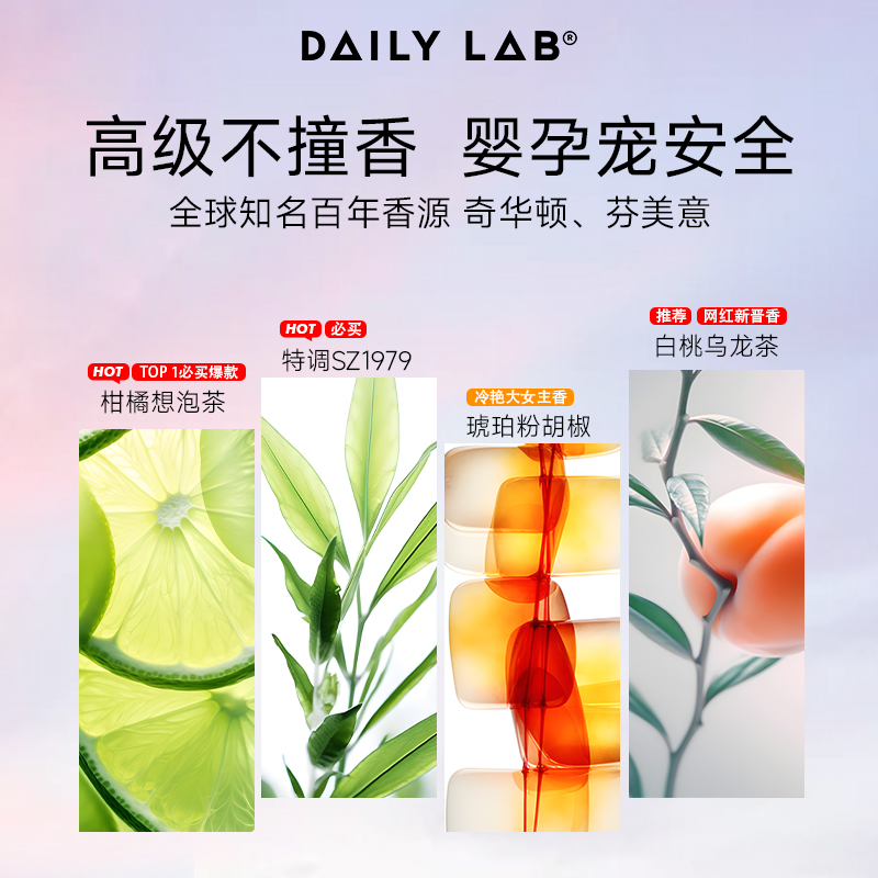 DAILYLAB特斯拉车载香薰汽车出风口香水车内专用摆件礼盒高级礼物-图1